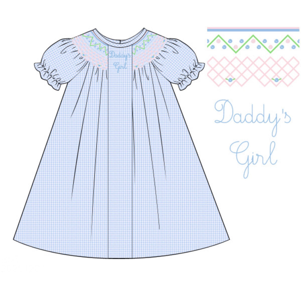 PO48 Daddy's Girl Dress