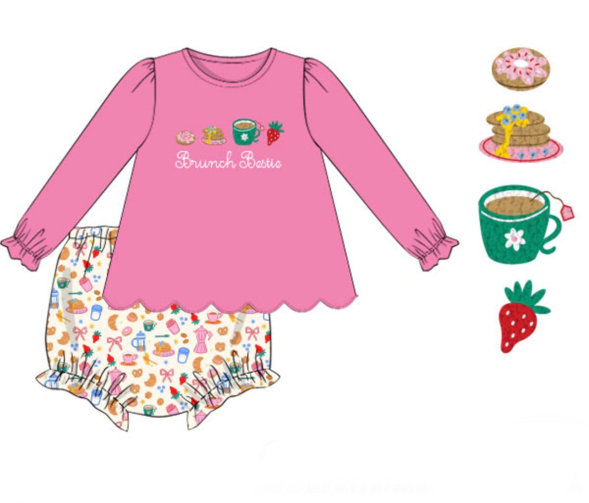 PO55 Brunch Buddies Bloomer Set