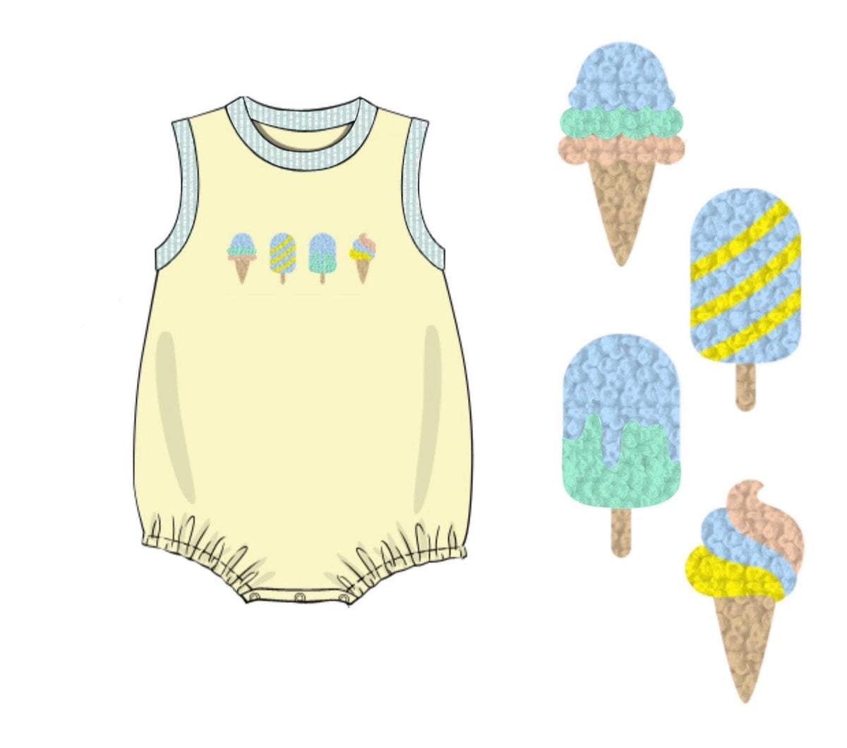 PO48 I Scream For Ice Cream Bubble