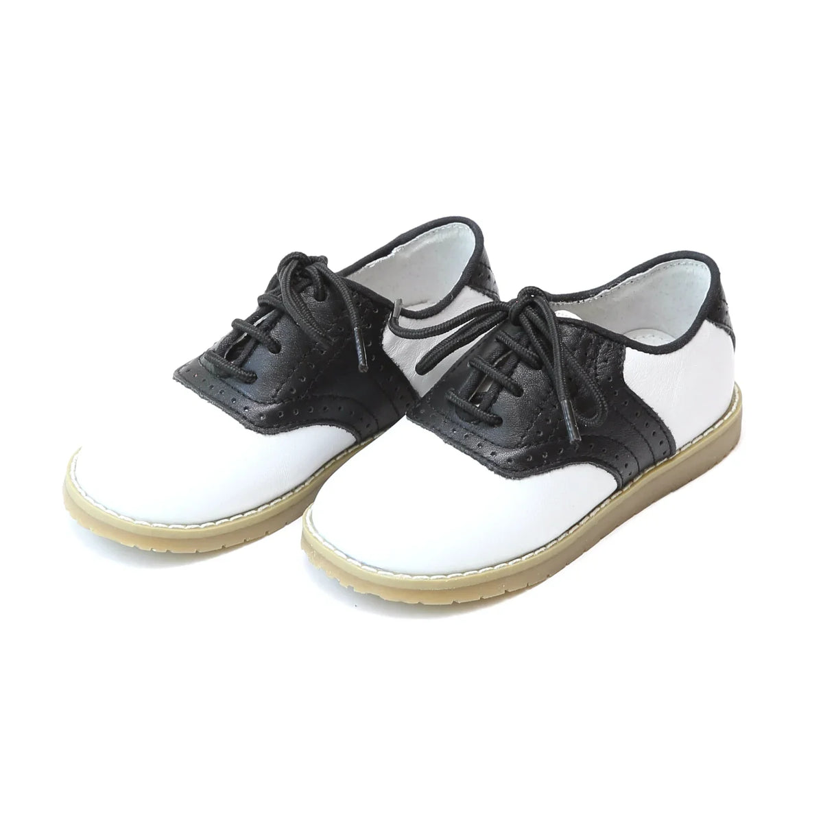 L'AMOUR PREORDER - Luke Two Tone Leather Saddle Shoe: ETA October