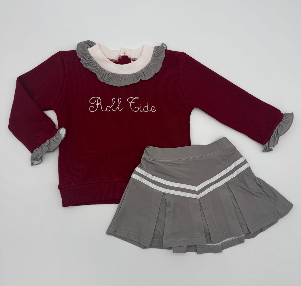 Crimson & Grey Cheer Set
