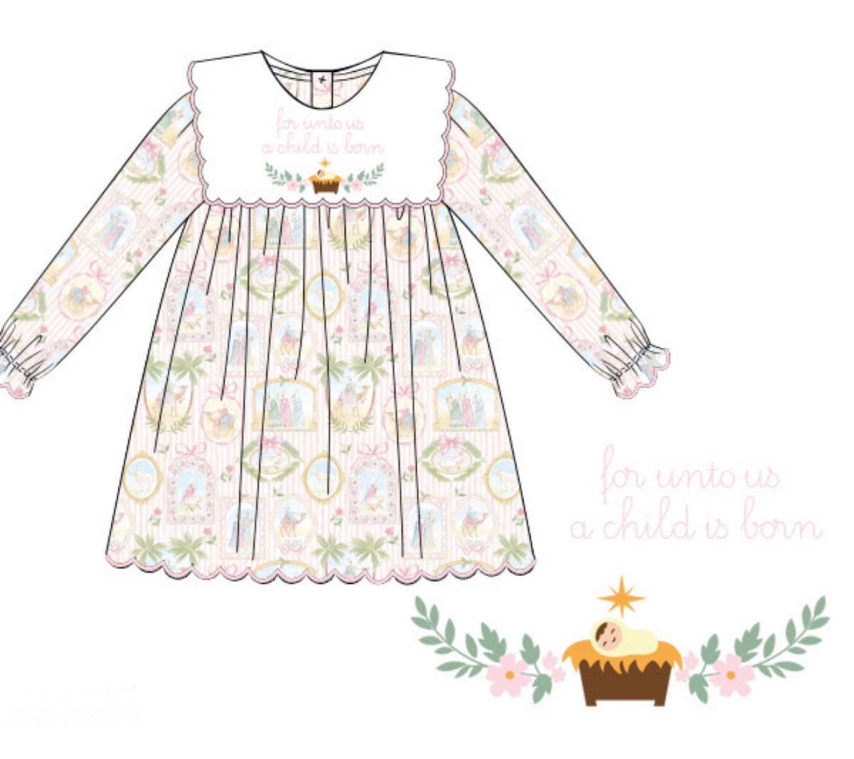 PO54 Silent Night Dress