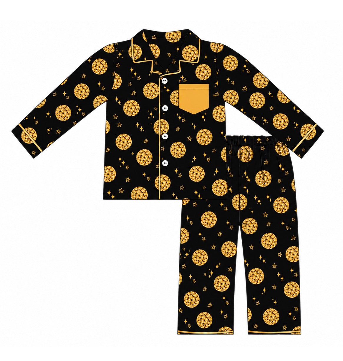 PO55 Midnight Countdown PJs Set