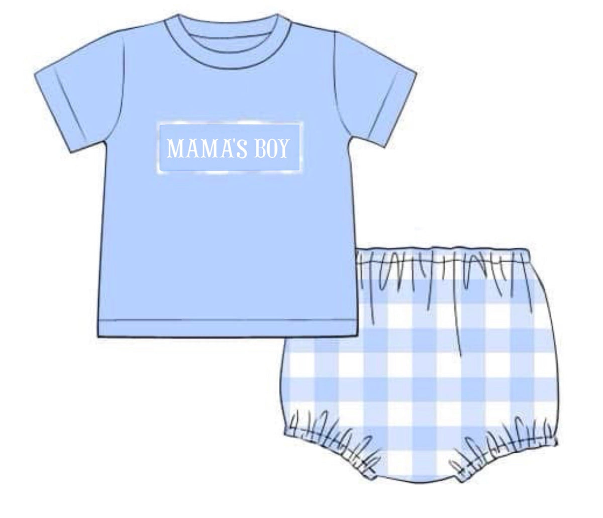 PO46 Mama's Girl/Boy Diaper Set