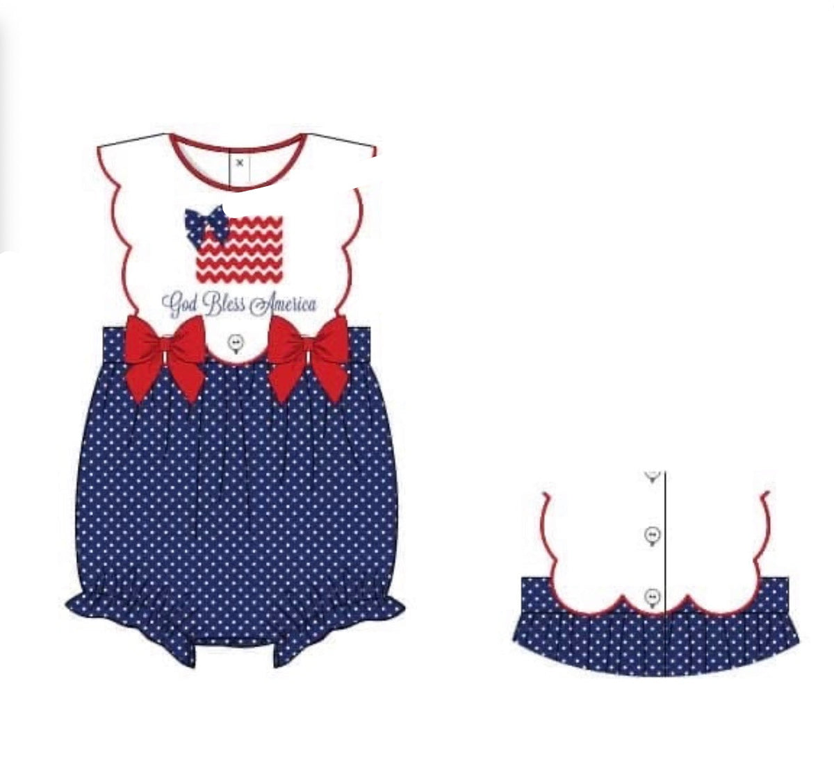 PO48 God Bless America Bubble