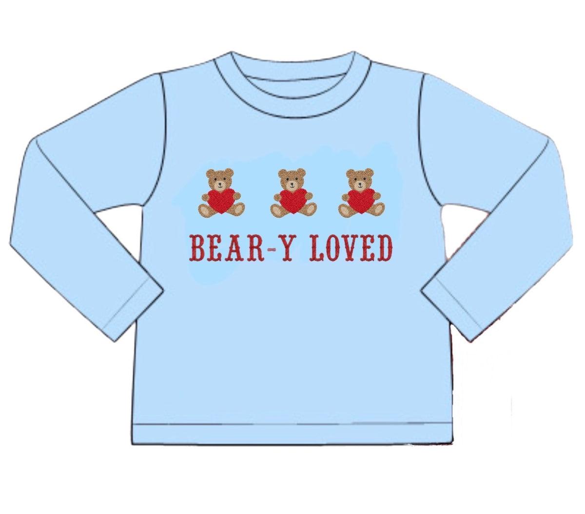 PO56 Valentine Shirts Only - Boy Bears