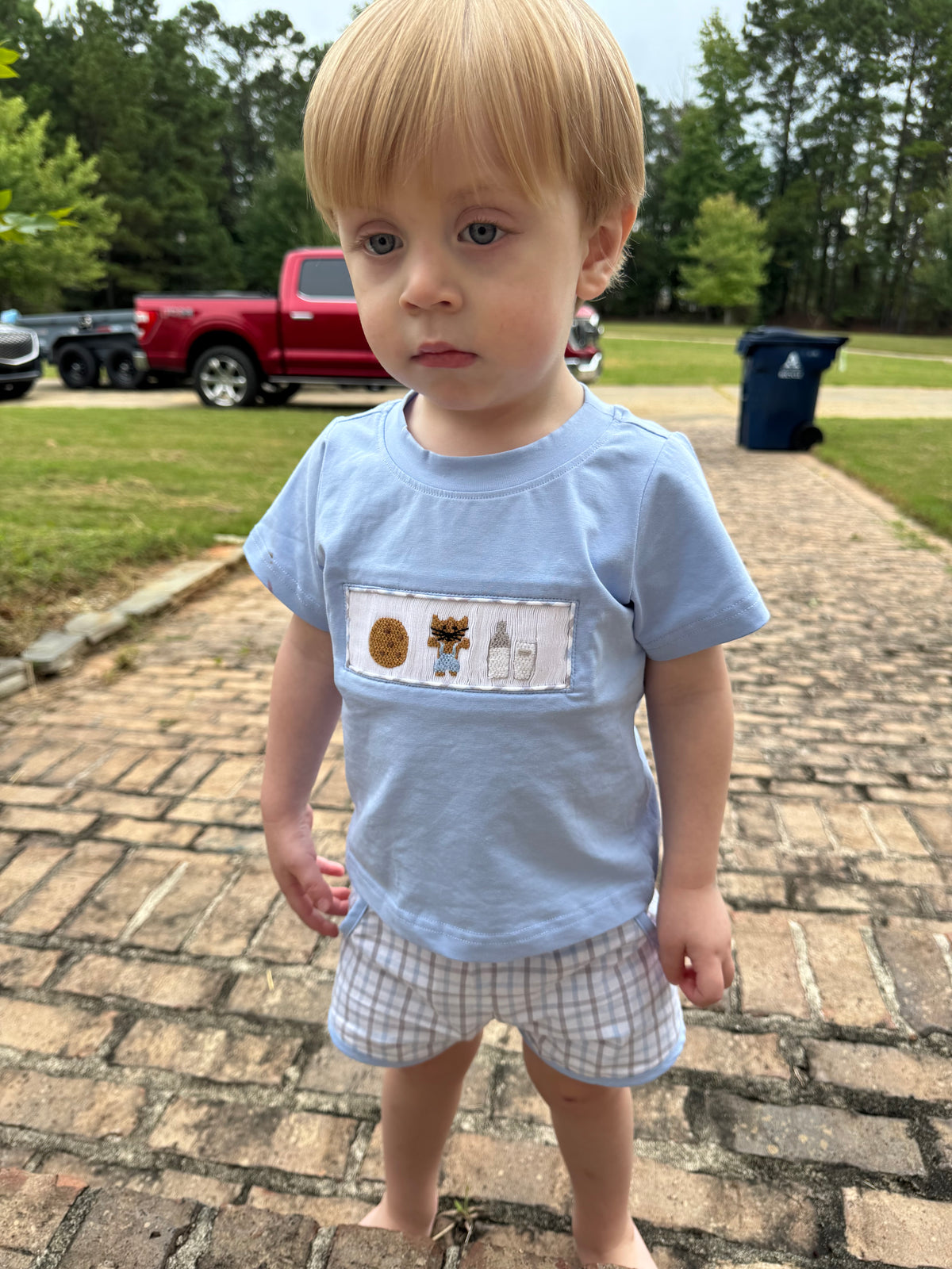Cookie Mouse Shorts Set