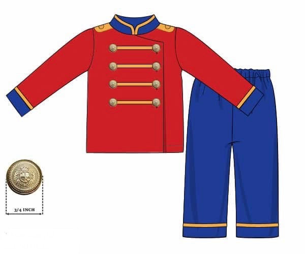 PO54 Holiday Dress Up - Boy Nutcracker