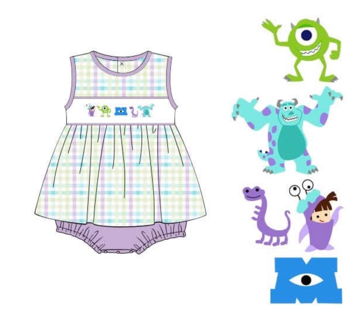 PO50 We Scare Because We Care Skirted Bubble