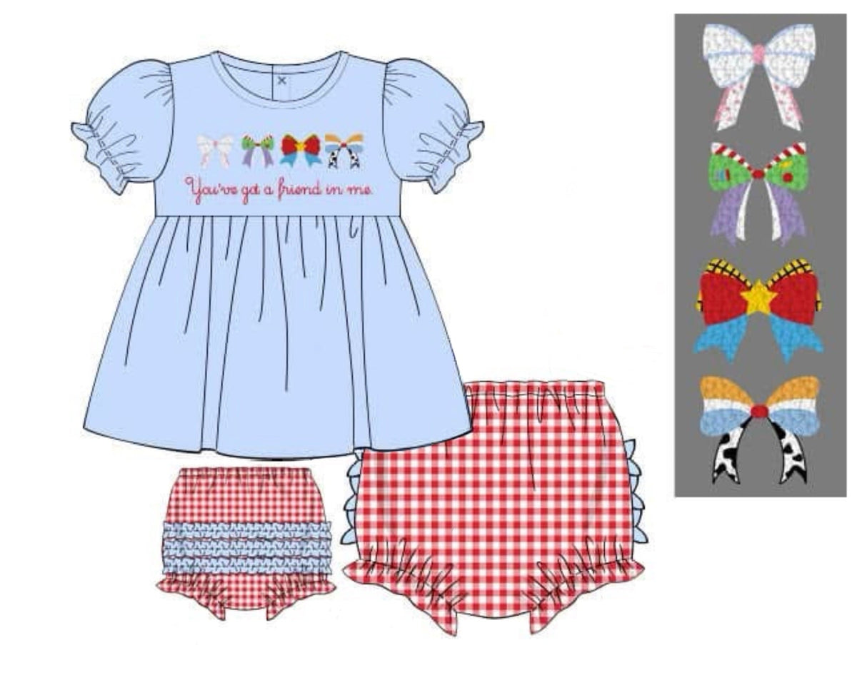 PO50 You've Got A Friend In Me Bloomer Set