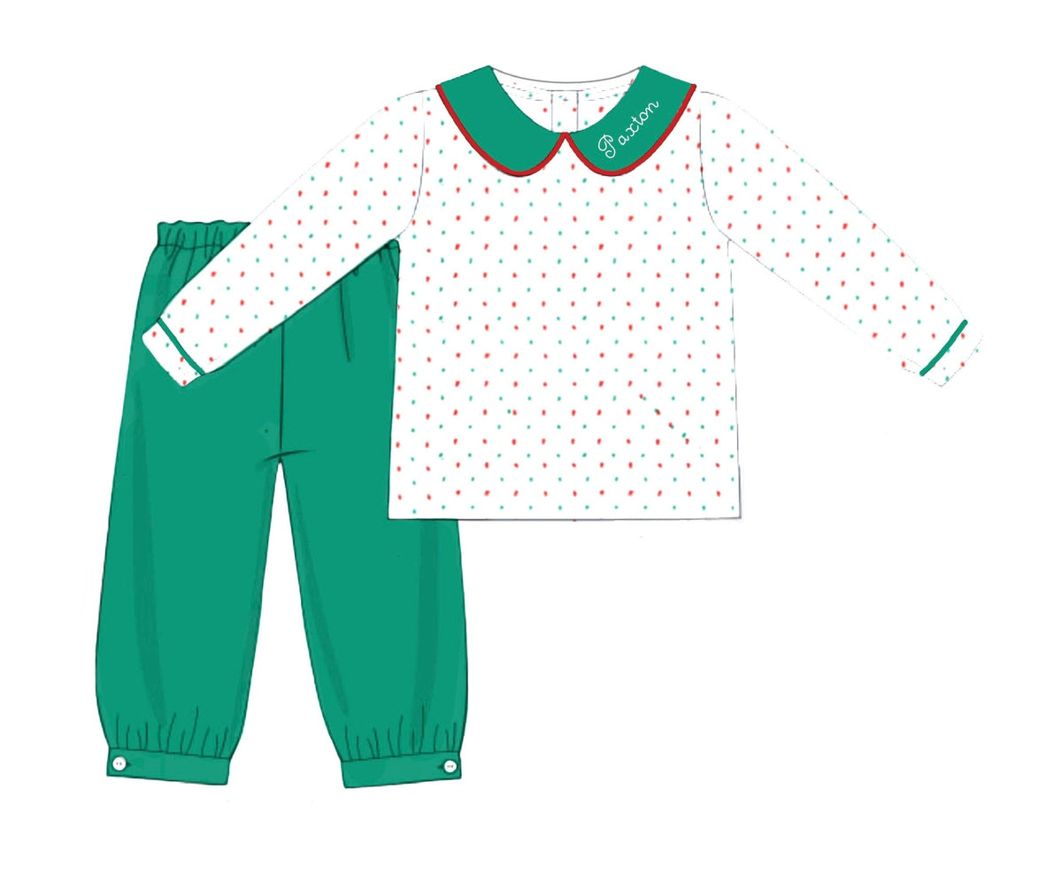 PO54 Christmas Keepsakes Pant Set