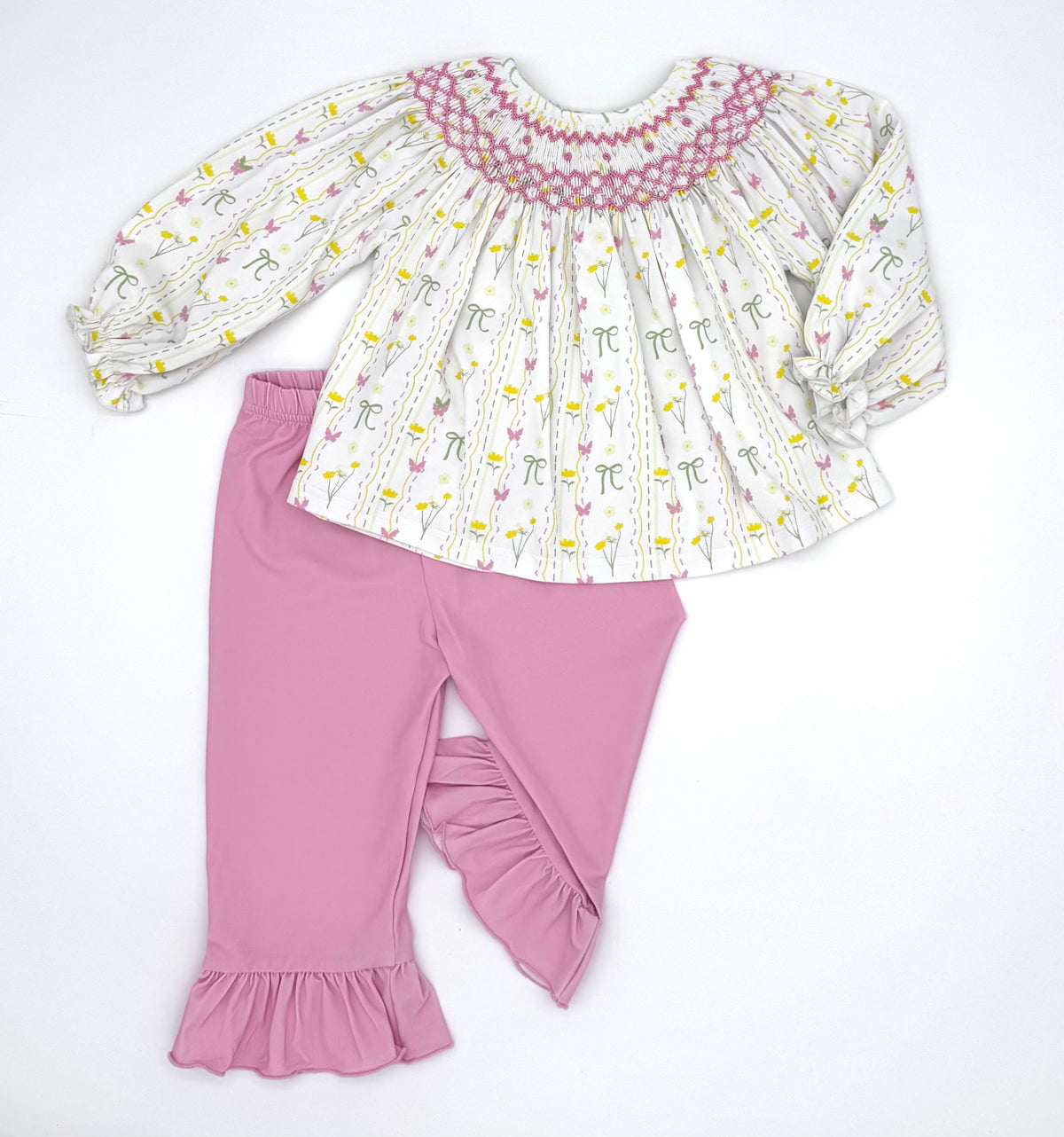 Sunshine Floral Pants Set