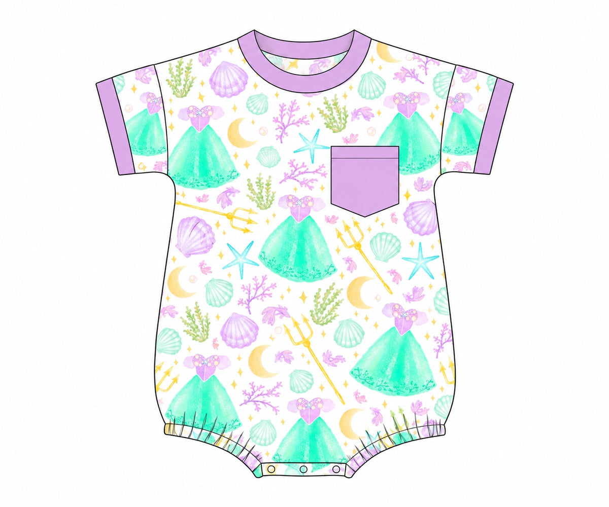 PO58 Girls Loungewear Bubble - Under the Sea