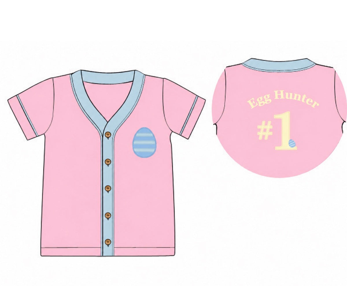 PO57 Shirt Only Collection - Pink Easter Jersey