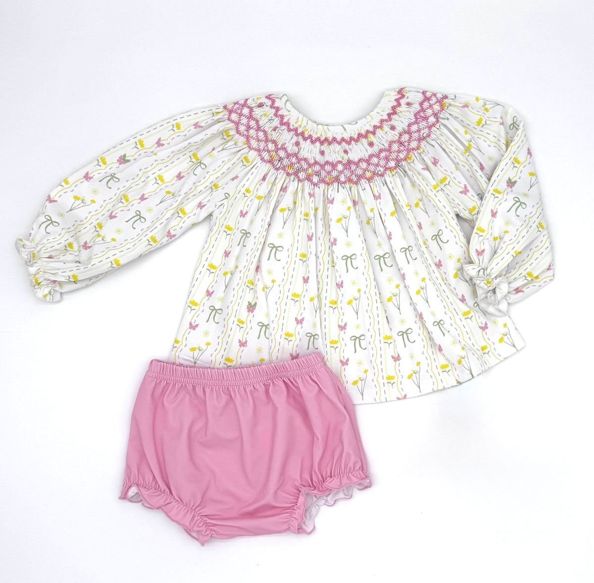 Sunshine Floral Bloomer Set