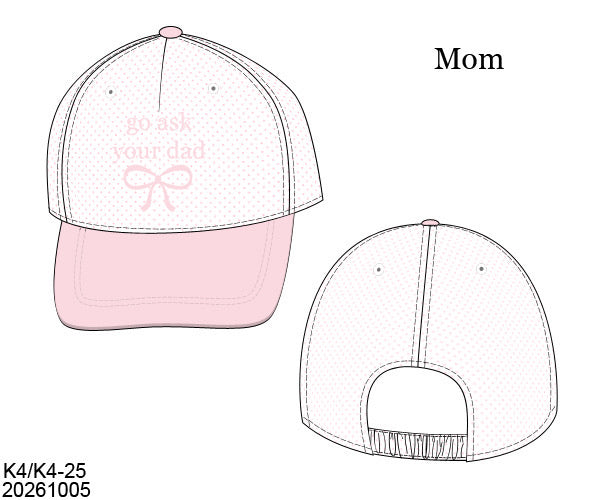 PO58 Ask Your Dad Adult Hat