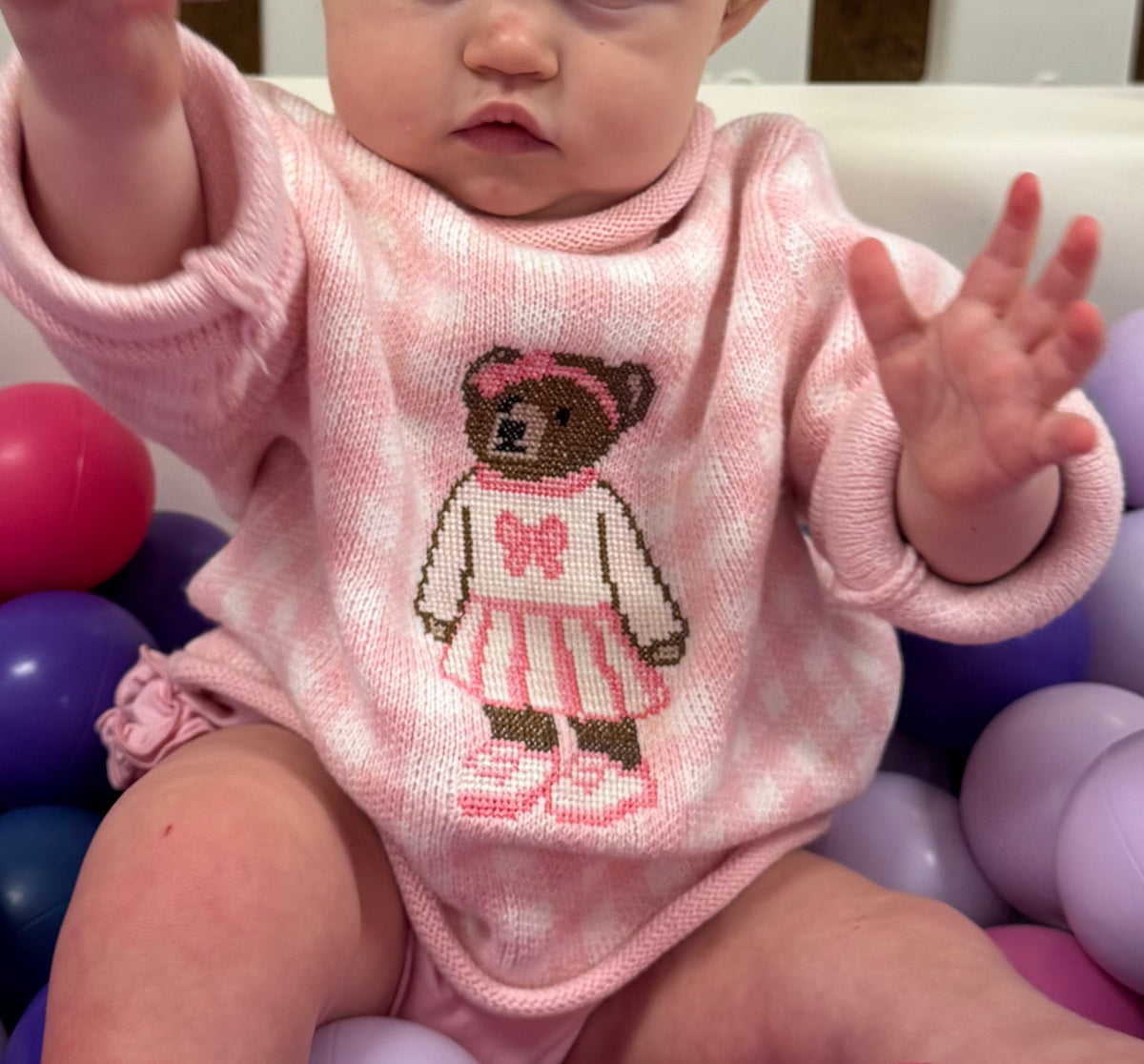 Caroline Bear Rollneck Sweater