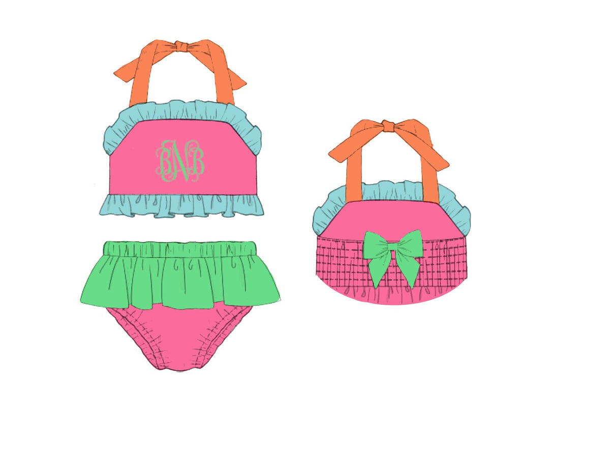 PO48 Bright Swim Girl 2 pc.
