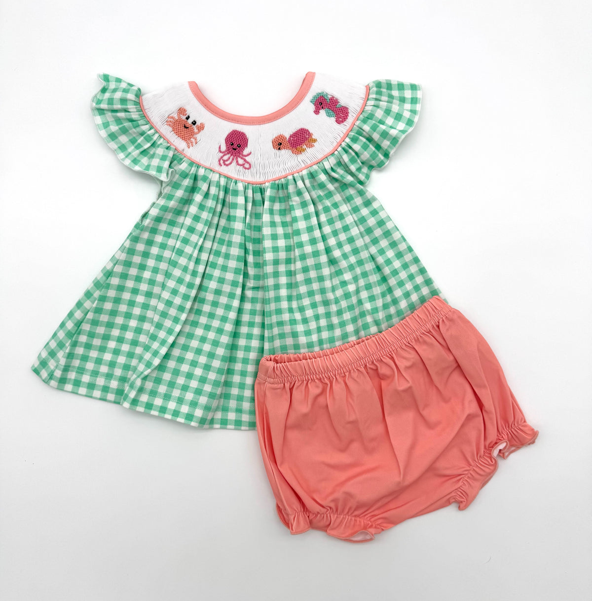 Sea Friends Girl Bloomer Set