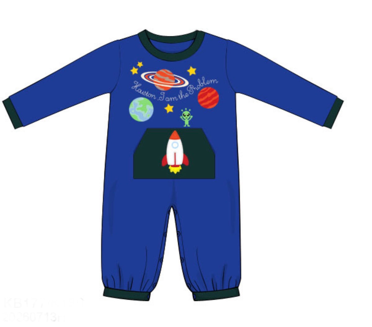 PO56 To the Moon and Back Romper
