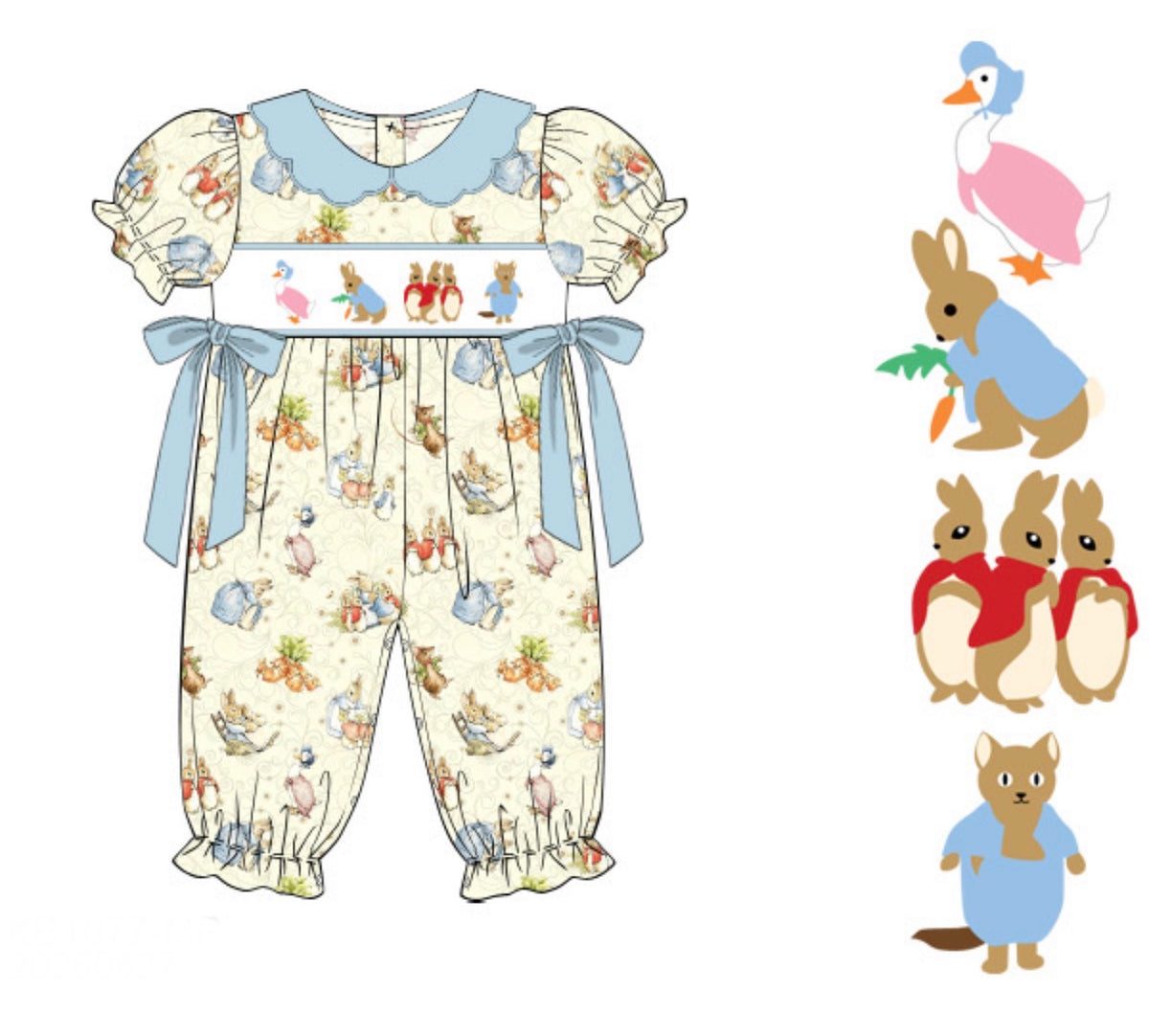 PO57 Peter Rabit Romper