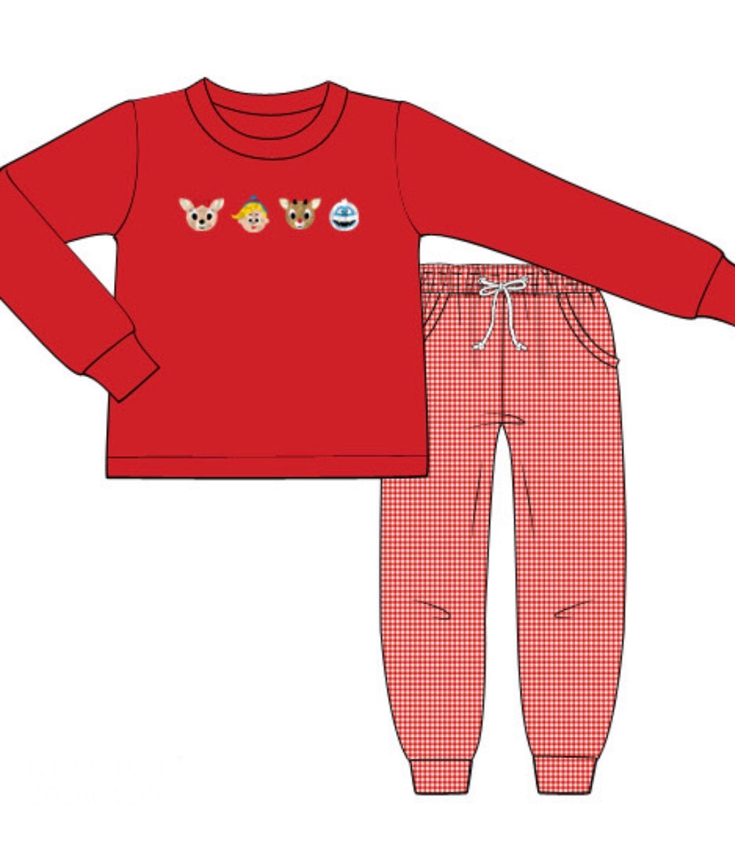 PO54 Oh Deer Jogger Set