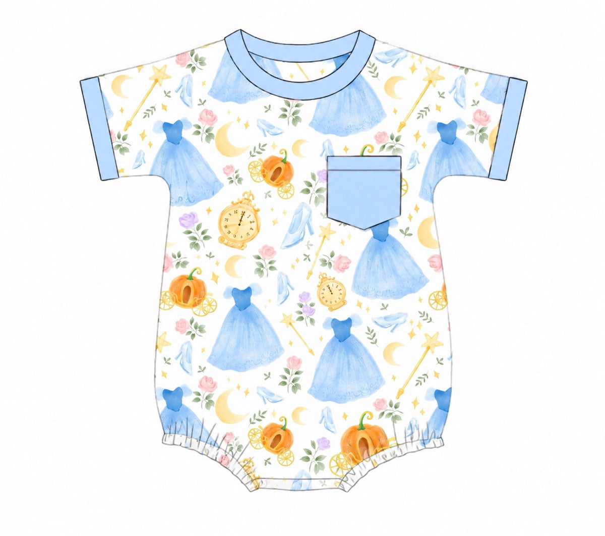 PO58 Girls Loungewear Bubble - Bippity Boppity