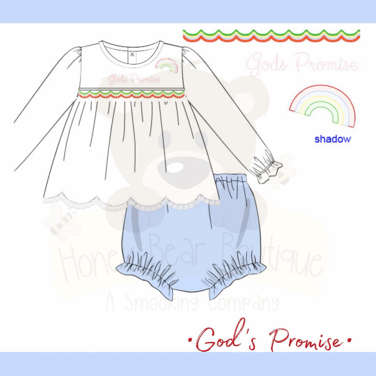 PO54.5 God's Promise Diaper Set