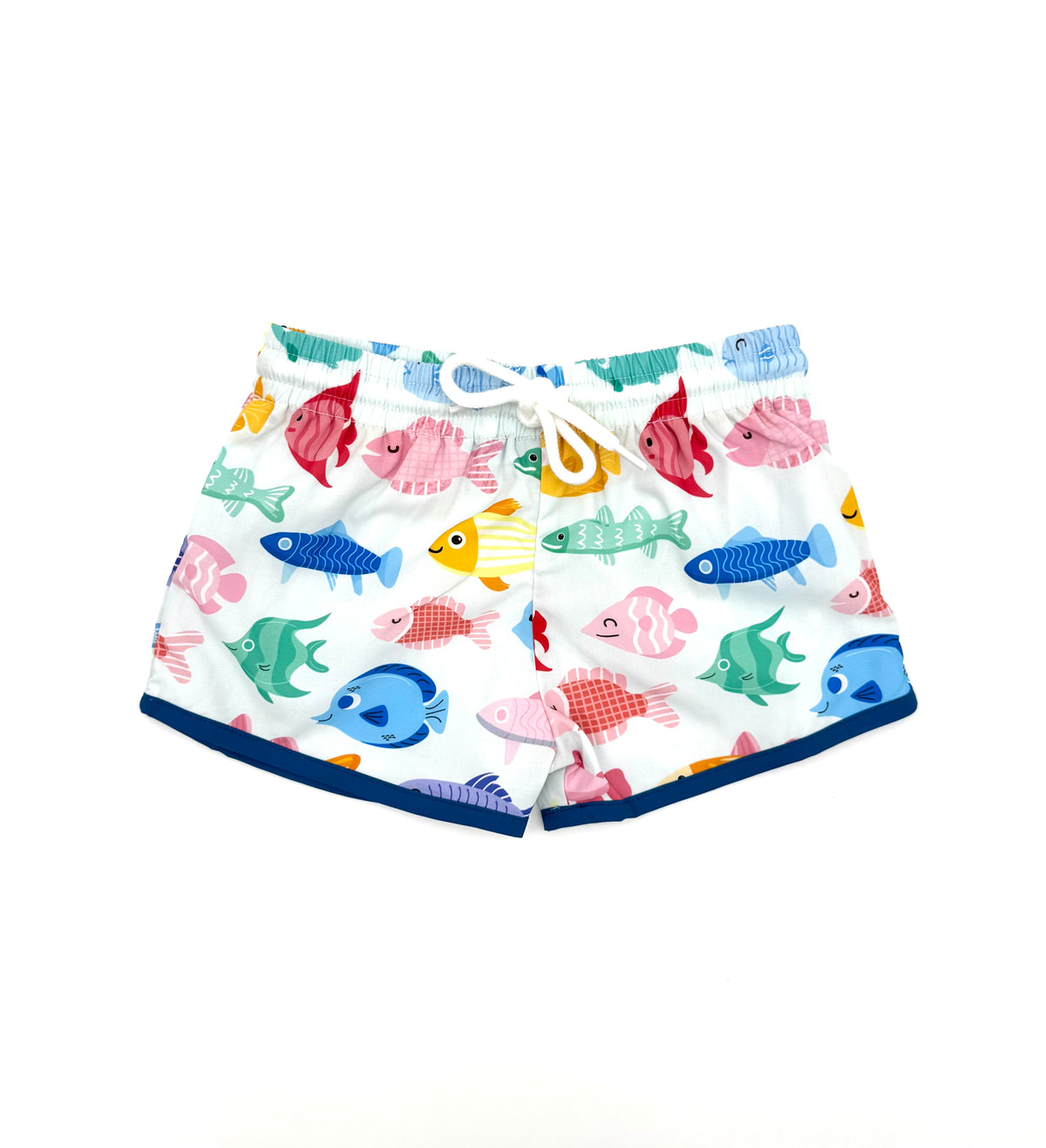 Flossie’s Fish Shortie Swim Trunks