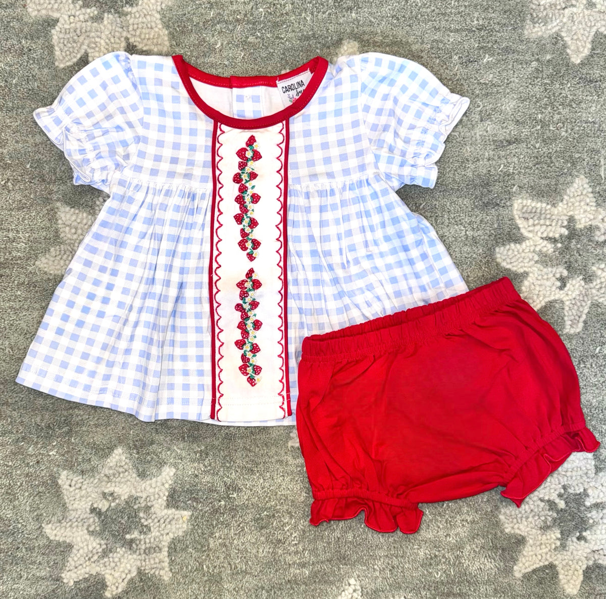 Strawberry Babe Bloomer Set