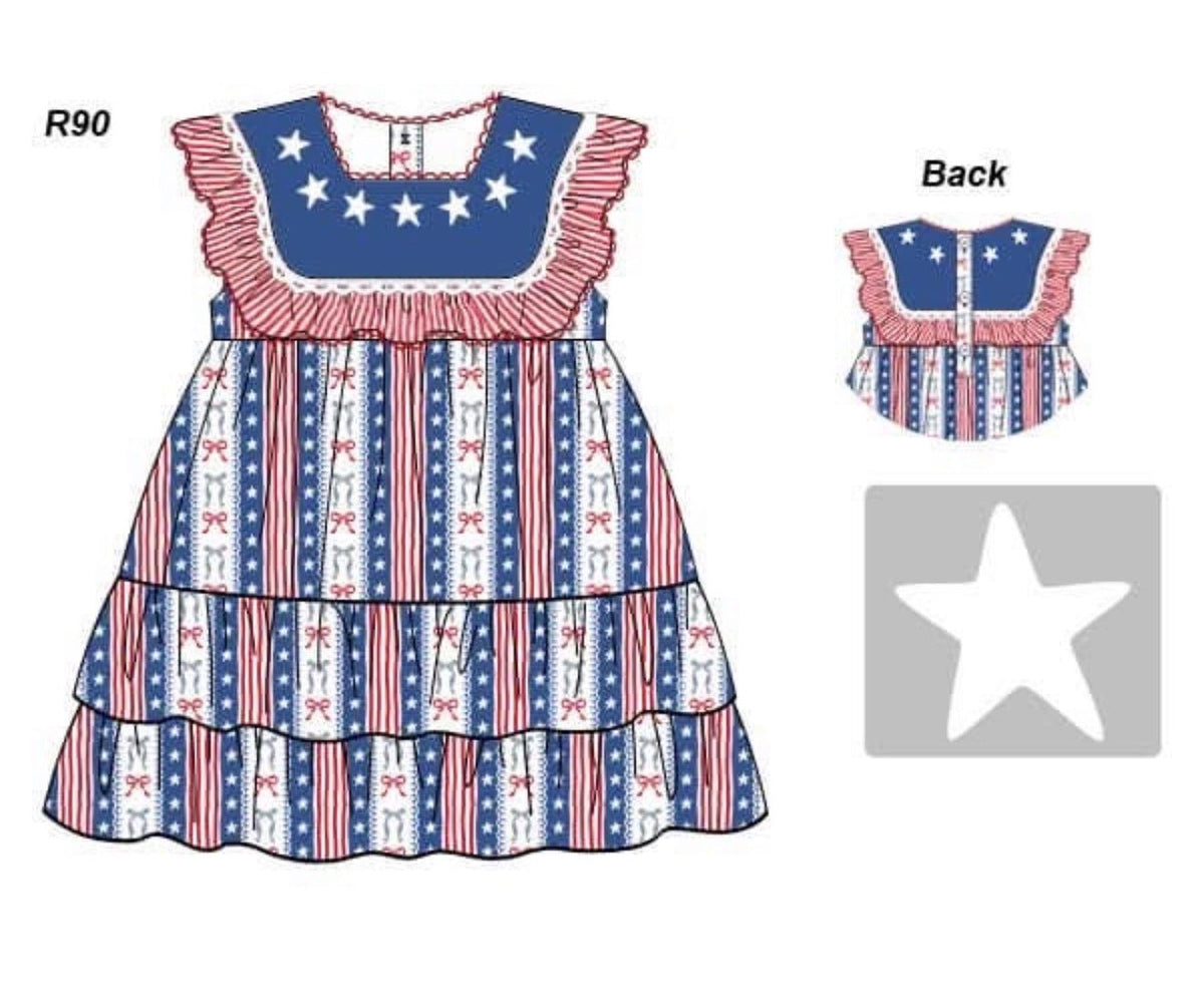 PO48 Old Glory Dress