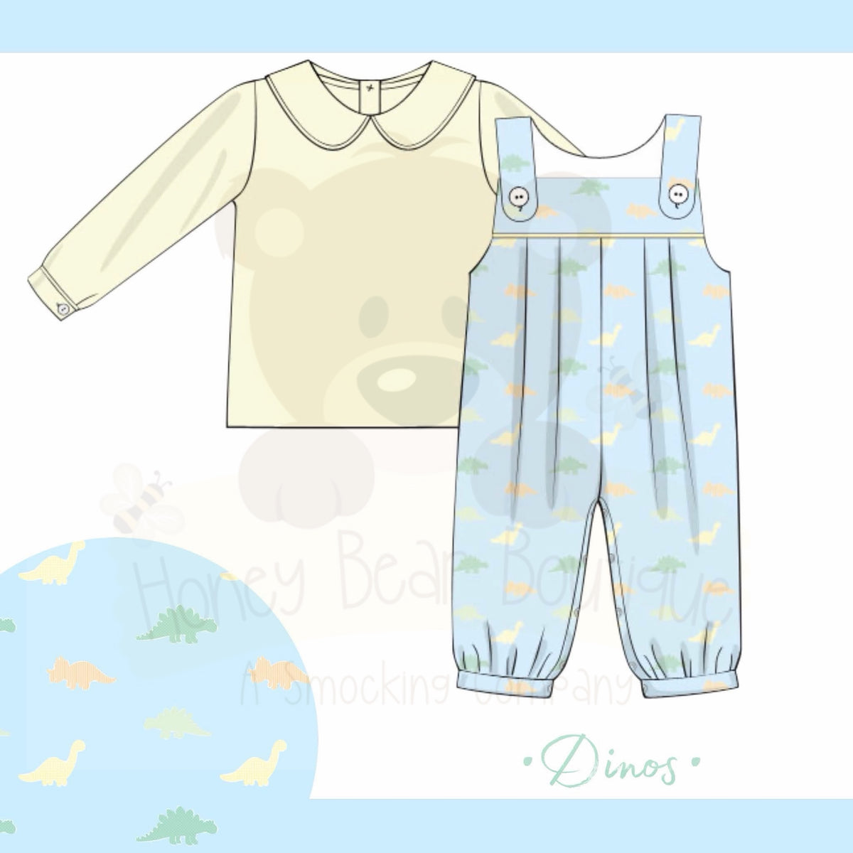 PO54.5 Dinos Romper