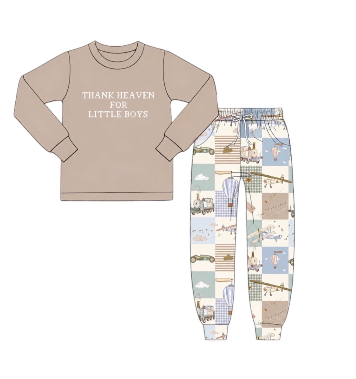 PO55 Gifts from God Boy Pant Set