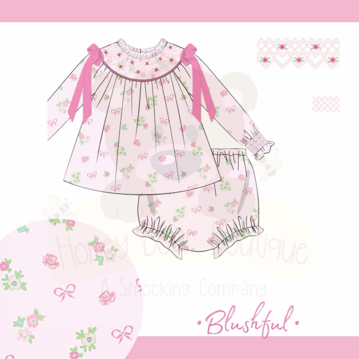 PO54.5 Blushful Diaper Set Diaper Set