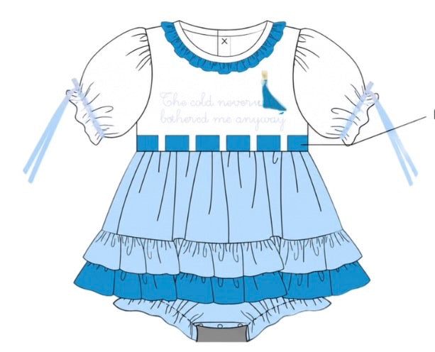 PO57 Let it Go Skirted Bubble