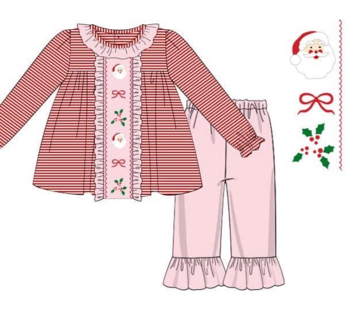 PO54 For the Girls - Sweetest Season Pant Set