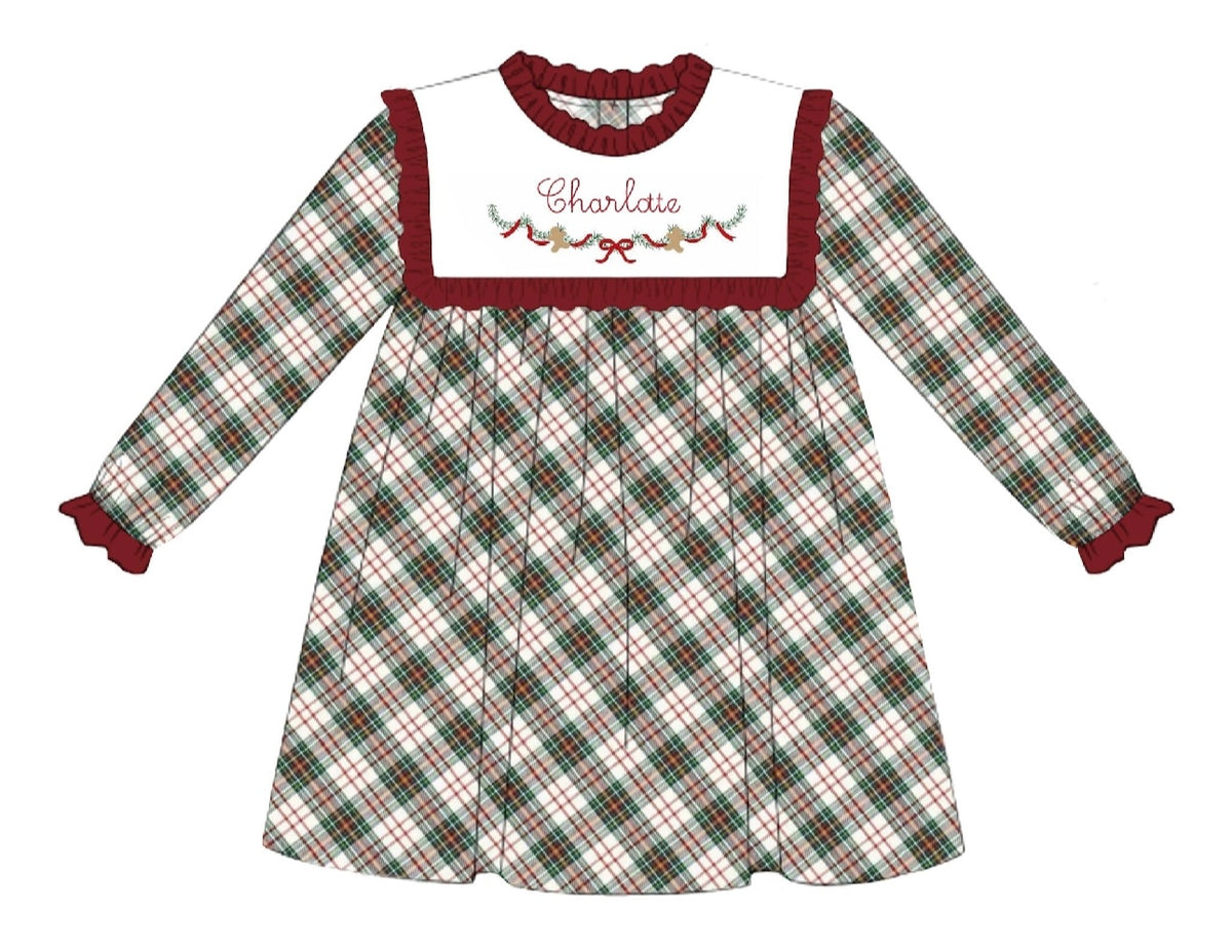 Village Plaid Dress- NO MONOGRAM