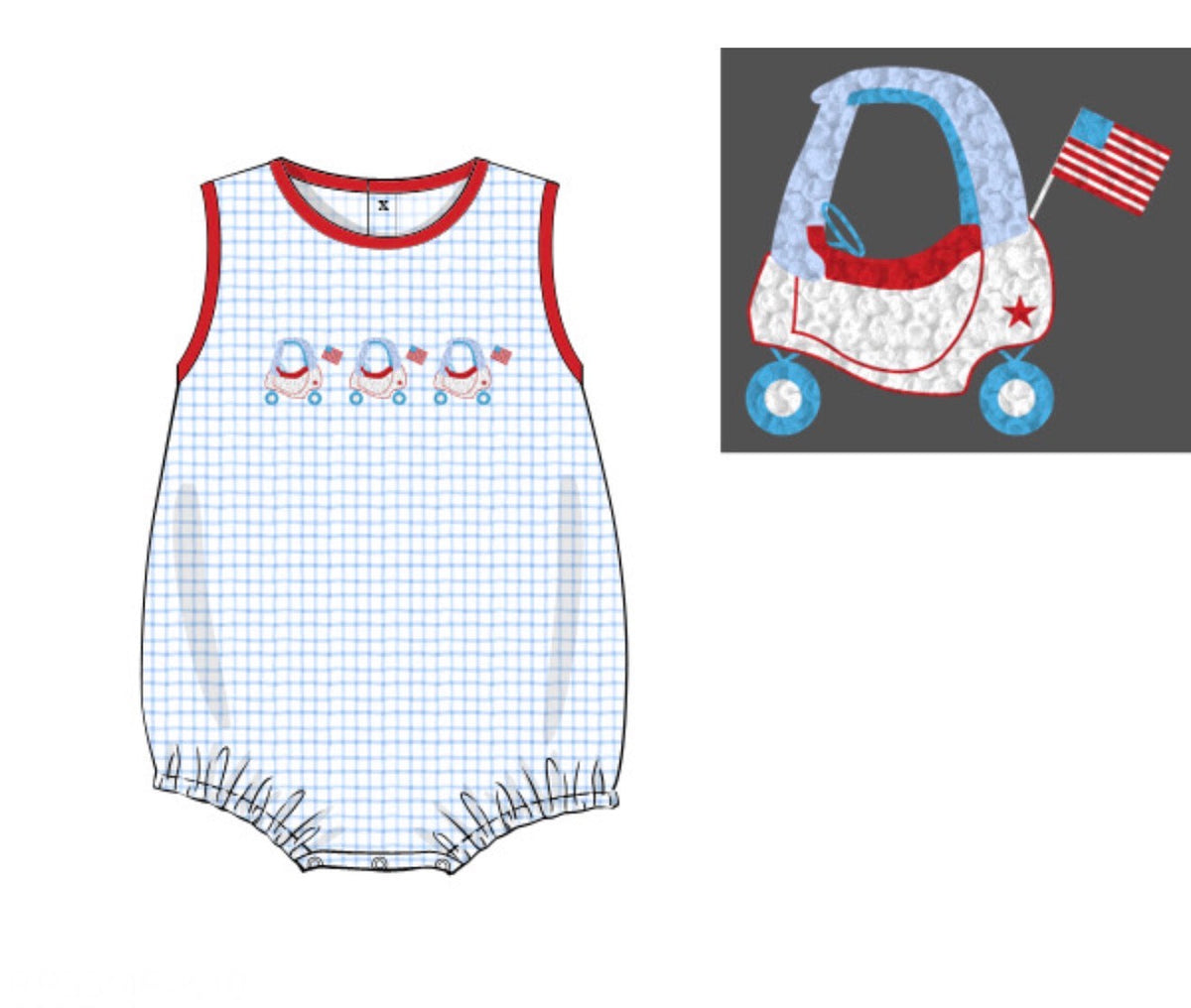 PO48 Patriotic Knits Bubble