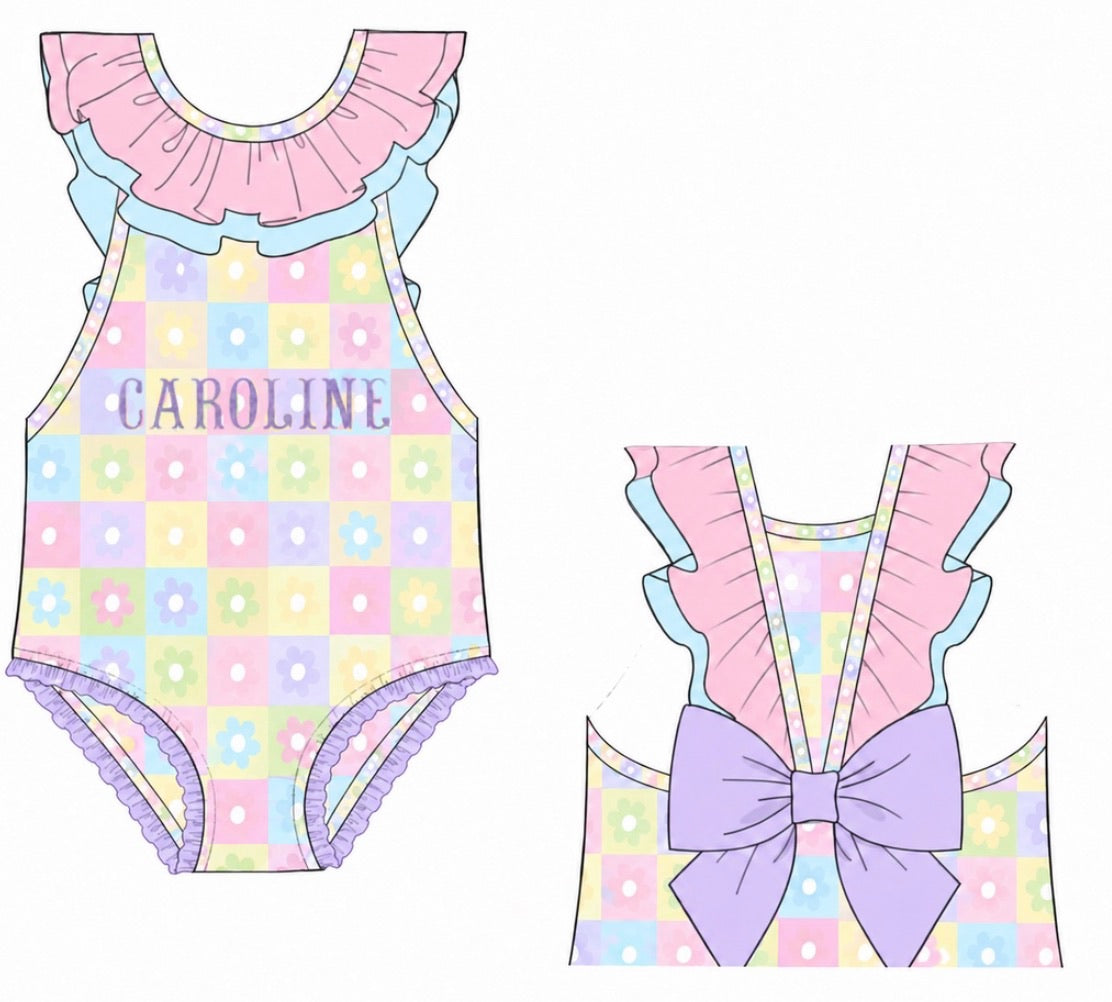 PO57 Summer Fun Swim Girl 1pc.