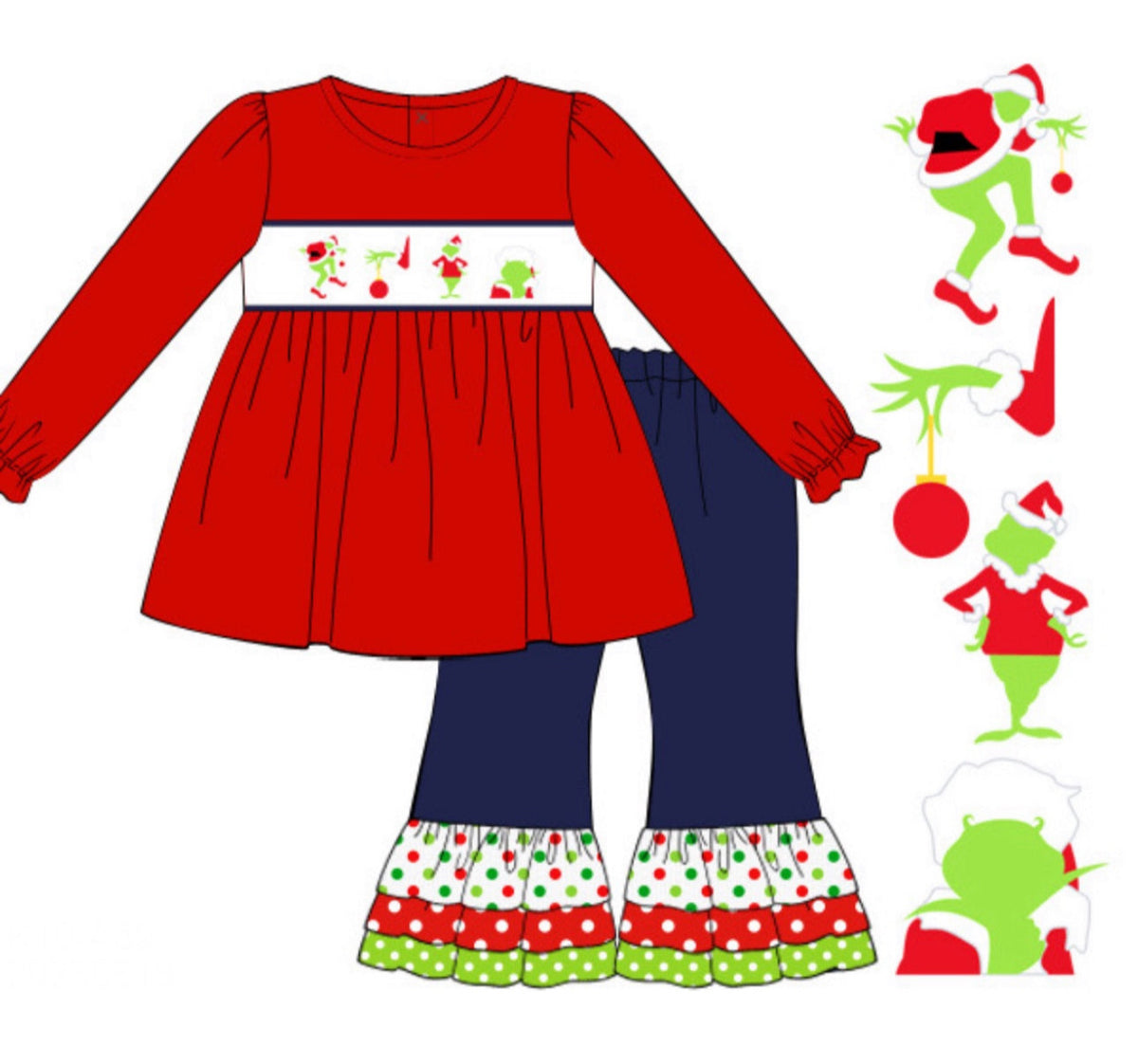 Stink Stank Stunk Pants Set