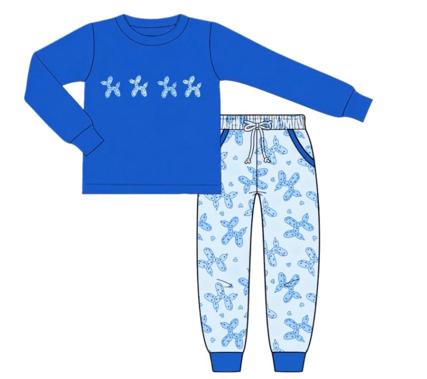 PO56 Balloon Pups Jogger Set