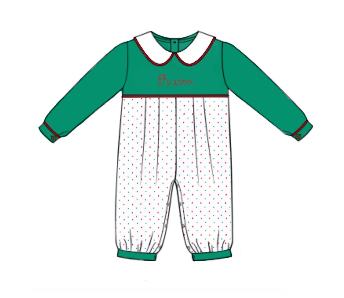 PO54 Christmas Keepsakes Romper