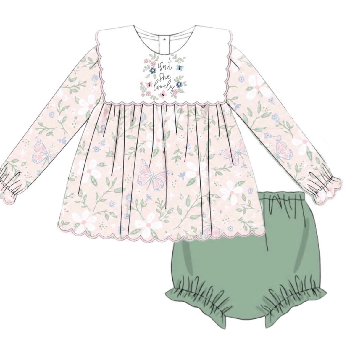 PO55 Gifts from God Bloomer Set