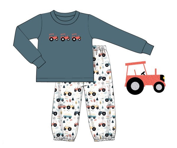 French Knot Tractor Sets