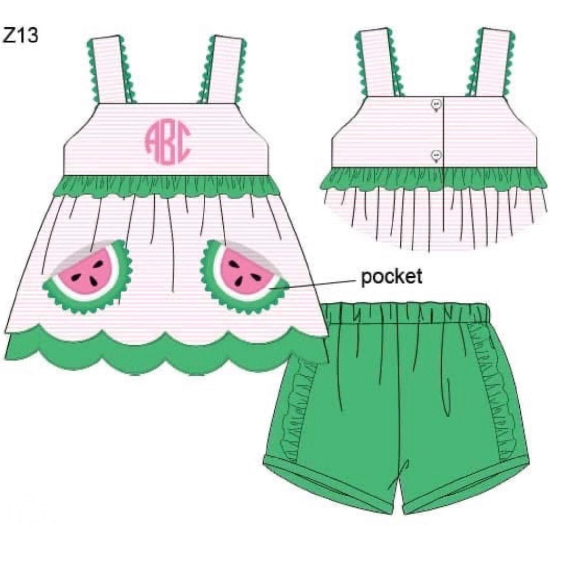 One In A Melon Girl Set