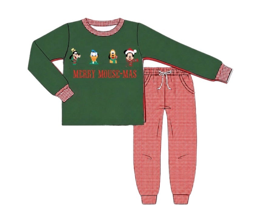 PO54 Merry Mousemas Jogger Set