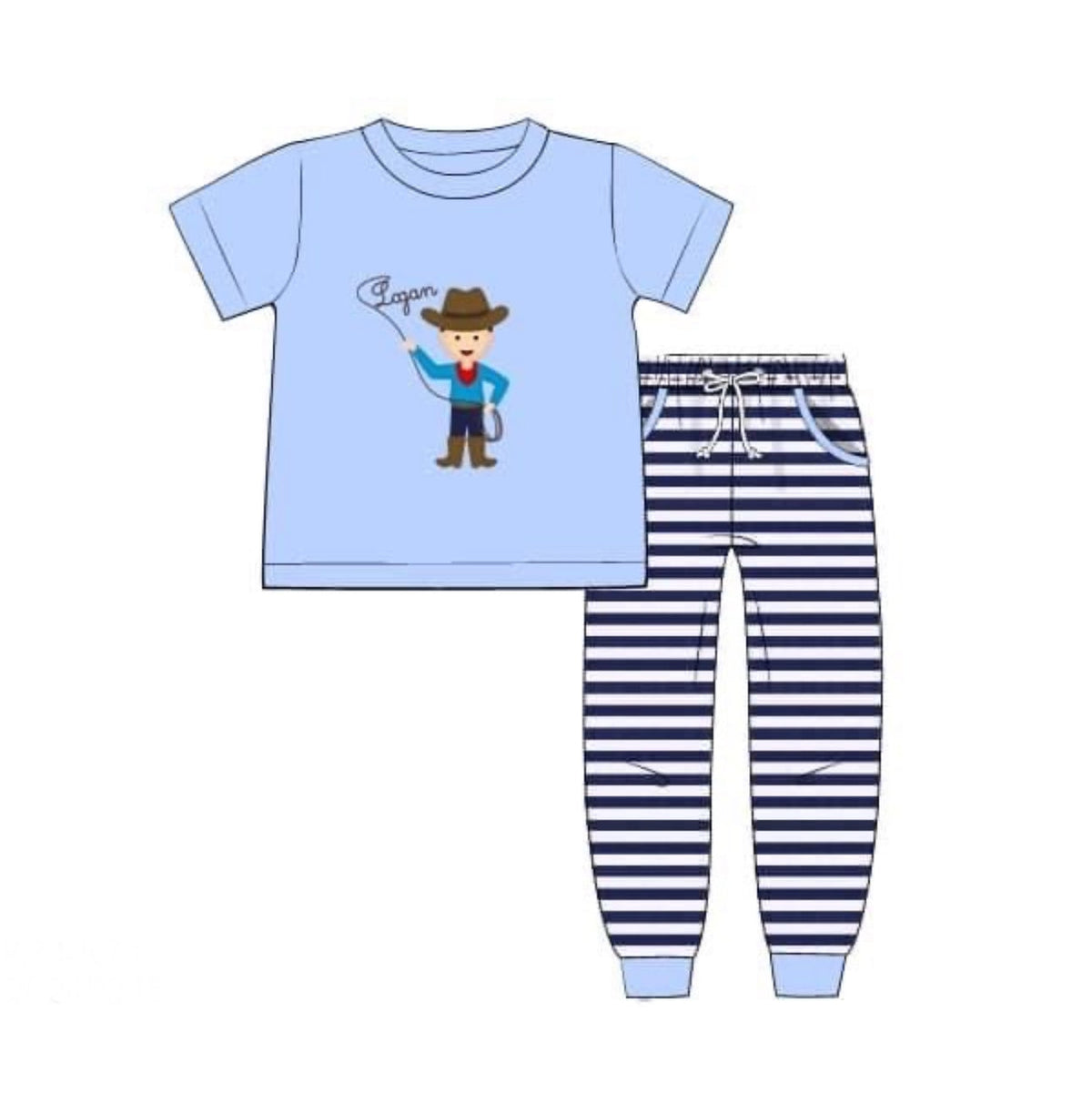 PO44 Bows & Lassos Jogger Set