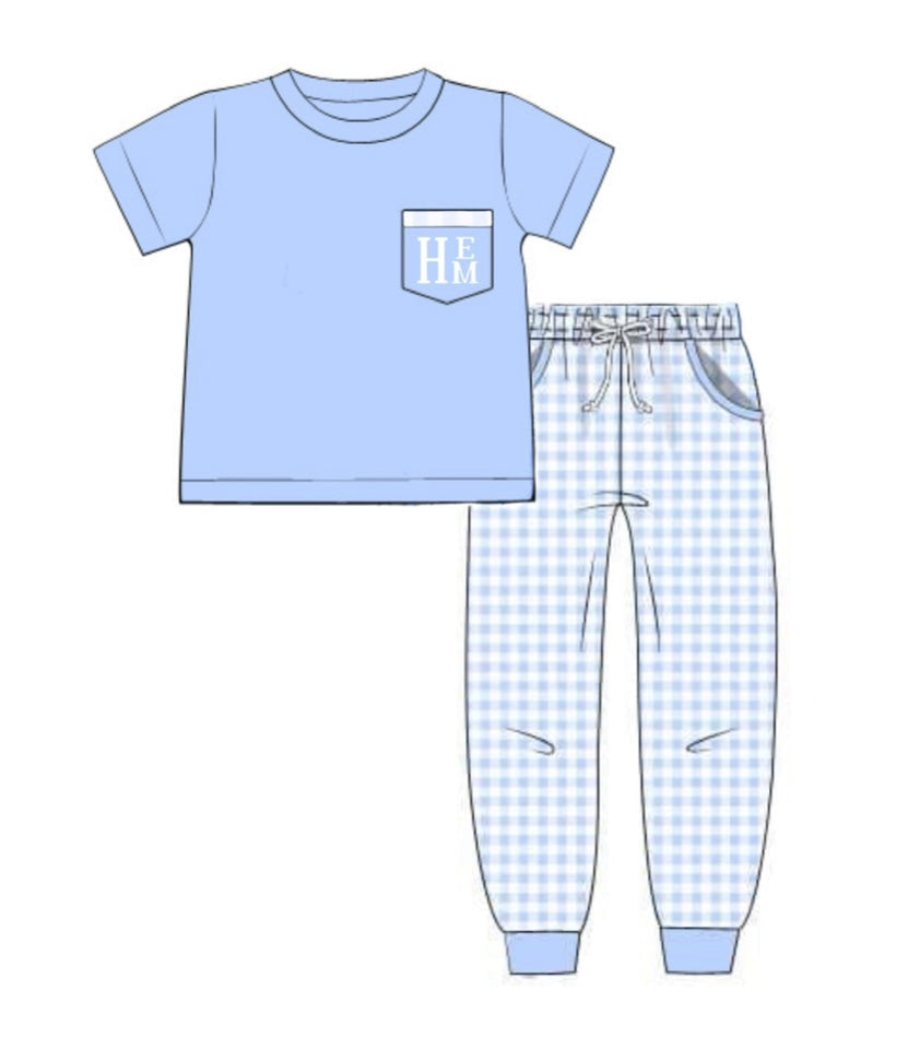 PO44 Spring Knits Jogger Set