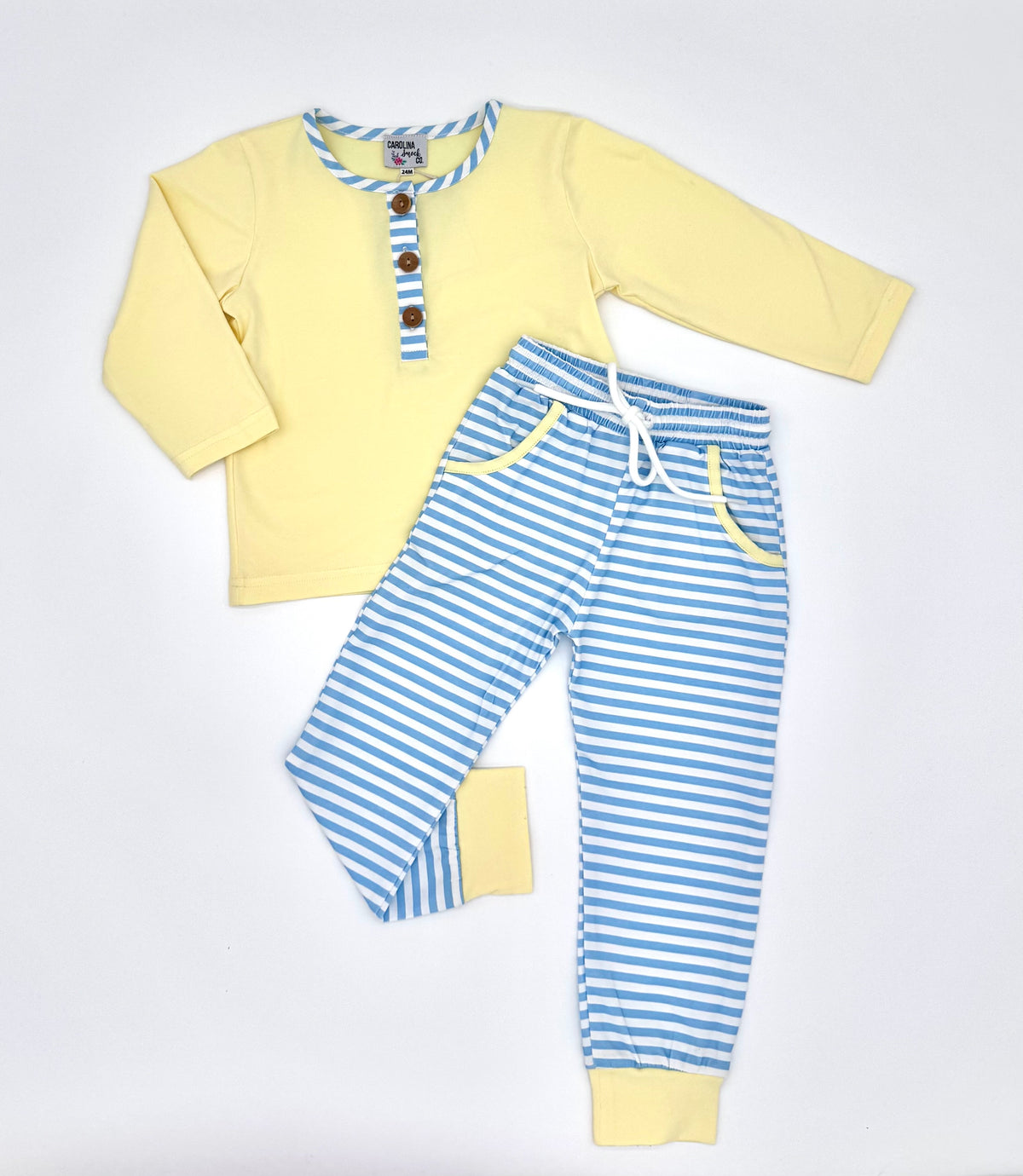 Sunshine Stripe Jogger Set