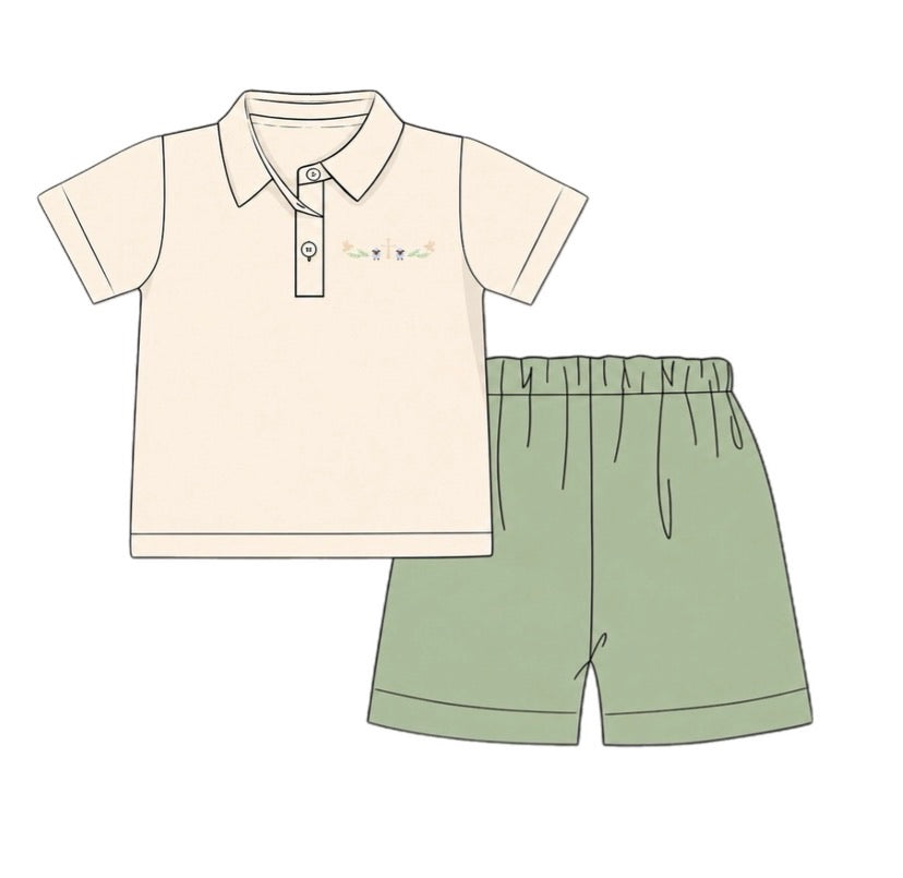 PO57 Worthy is the Lamb Polo Set